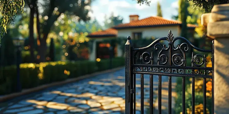 Aluminium Sichtschutzzaun aus Polen