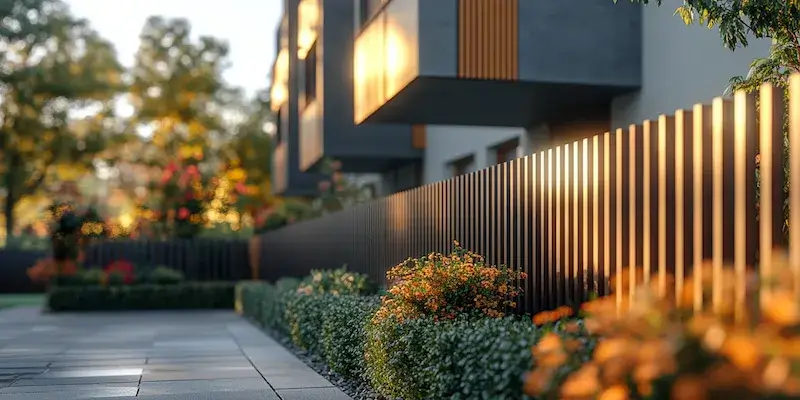 Sichtschutzzaun Polen mit Montage