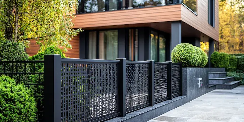 Aluminium Sichtschutzzaun aus Polen