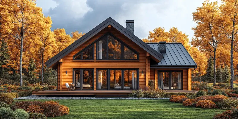 Jak przygotować się do budowy szkieletowego domu z drewna?