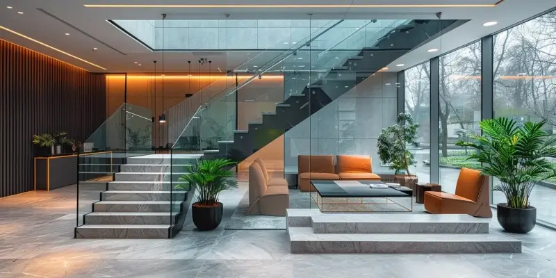 Szklane balustrady Warszawa